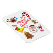 メリークリスマスシンボル マグネット (右側)