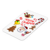 メリークリスマスシンボル マグネット (左側)