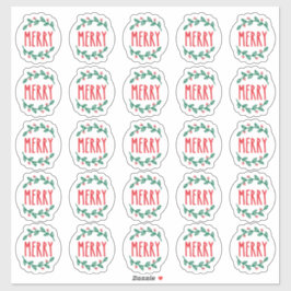 「メリークリスマスシーカー」 シール