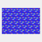 メリークリスマスシーツラッピング紙の喜び ラッピングペーパーシート (正面)