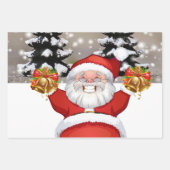 メリークリスマスシーツラッピング紙 ラッピングペーパーシート (正面3)