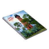 メリークリスマスジュピターインレットライトハウスフロリダ ノートブック (右側)