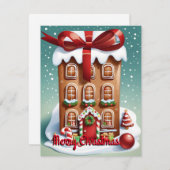 メリークリスマスジンジャーハウス シーズンカード (正面/裏面)