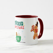 メリークリスマスジンジャーブレッドコーヒーマグ マグカップ (正面右)