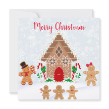 メリークリスマスジンジャーブレッドハウス