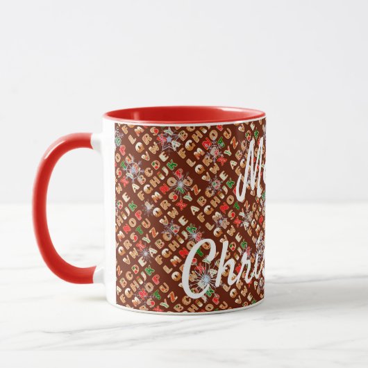 メリークリスマスジンジャーブレッド マグカップ (左)