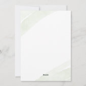 メリークリスマスジンジャーブレッドCookieレタリング シーズンカード (裏面)