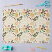 メリークリスマスジンジャーブレッドCookieレタリング 薄葉紙 (クラフト)