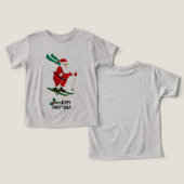 メリークリスマススキーサンタクロース冬季休暇 (デザイン正面&裏面)