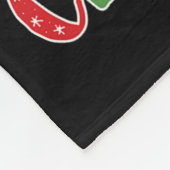 メリークリスマススクッシュ分隊マロー女の子の男の子 フリースブランケット (角)