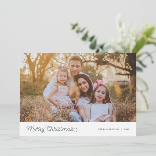 メリークリスマススクモダンリプトの写真 シーズンカード (スタンド正面)