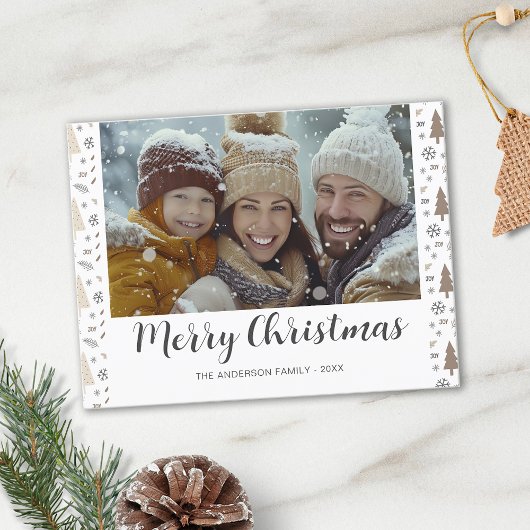 メリークリスマススクモダンリプトの写真 シーズンポストカード