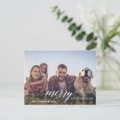 メリークリスマススクモダンリプトの写真 シーズンポストカード (スタンド正面)