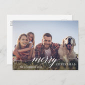 メリークリスマススクモダンリプトの写真 シーズンポストカード (正面/裏面)