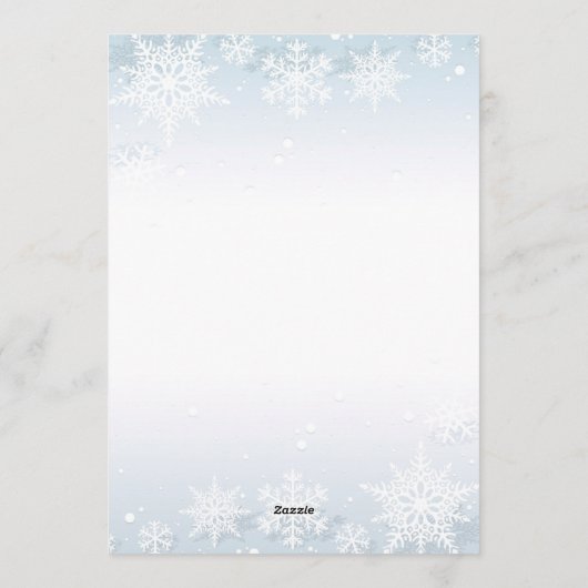 メリークリスマススクモダンリプトPHOTO Greeting シーズンカード (裏面)