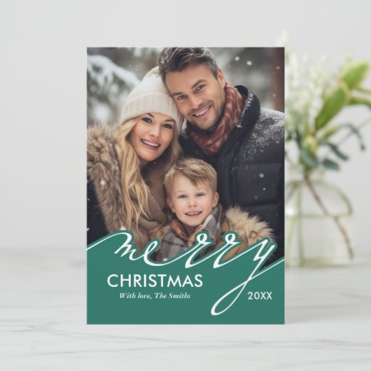 メリークリスマススクリプトの写真 シーズンカード (スタンド正面)