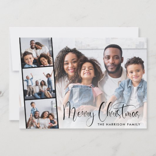 メリークリスマススクリプトの写真 シーズンカード (正面)