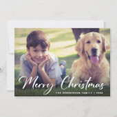 メリークリスマススクリプトの写真 シーズンカード (正面)