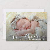 メリークリスマススクリプトの写真 シーズンカード (正面)