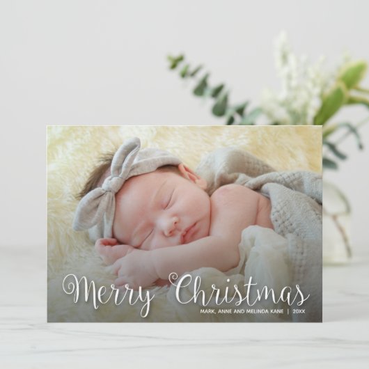 メリークリスマススクリプトの写真 シーズンカード (スタンド正面)