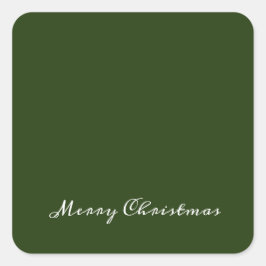 メリークリスマススクリプトエンベロープギフトラップレッド スクエアシール