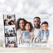 メリークリスマススクリプトフォトストリップ シーズンカード