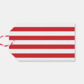 メリークリスマススクリプトホリデーギフトラベル ギフトタグ (裏面横)