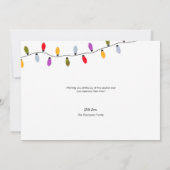 メリークリスマススクリプトホリデーライトファミリー名 (裏面)