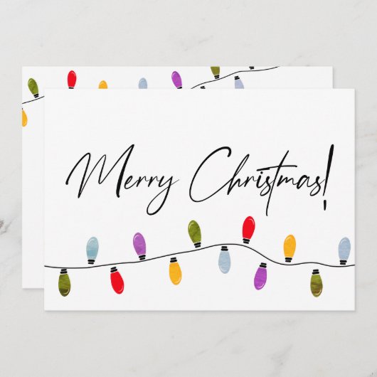 メリークリスマススクリプトホリデーラ企業のイト (正面/裏面)