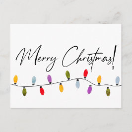 メリークリスマススクリプトホリデーラ企業のイト シーズンポストカード