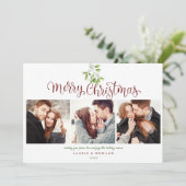 メリークリスマススクリプトミスタントー3フォトカップル シーズンカード (スタンド正面)