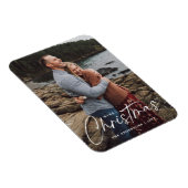 メリークリスマススクリプト休日の写真 マグネット (右側)