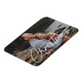 メリークリスマススクリプト休日の写真 マグネット (左側)