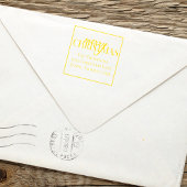 メリークリスマススクリプト差出人住所 セルフインキングスタンプ