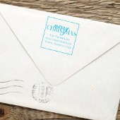 メリークリスマススクリプト差出人住所 セルフインキングスタンプ