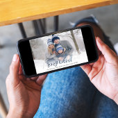 メリークリスマススクリプト海軍ブルースノーフレーク1写真 シーズンカード