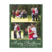 メリークリスマススクリプト4フォトグリーンクリスマス