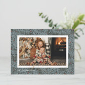 メリークリスマススクリプト&ベリーフォトカード シーズンカード (スタンド正面)