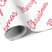 メリークリスマススクリプト ラッピングペーパー (ロールコーナー)
