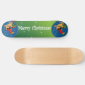 メリークリスマススケートボード スケートボード (横)