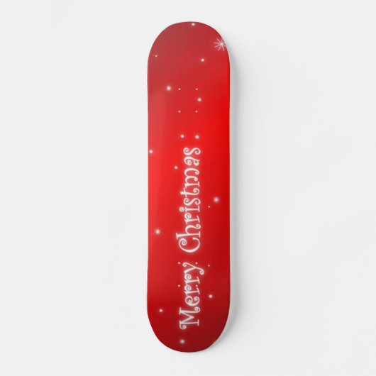 メリークリスマススケートボード スケートボード (正面)