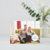 メリークリスマススタンプ休日の写真はがき シーズンポストカード (スタンド正面)