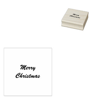 メリークリスマススタンプ ラバースタンプ
