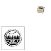 メリークリスマススタンプ ラバースタンプ (押印)