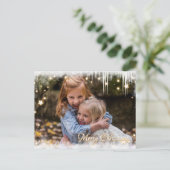 メリークリスマススタンヘンクンデンスピジフィッシュフォト シーズンポストカード (スタンド正面)