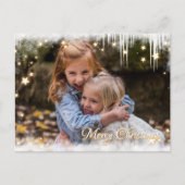 メリークリスマススタンヘンクンデンスピジフィッシュフォト シーズンポストカード (正面)