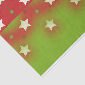 メリークリスマススターズパターン 薄葉紙 (詳細)