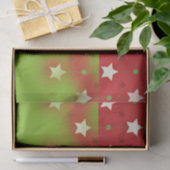 メリークリスマススターズパターン 薄葉紙 (ギフト)