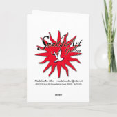 メリークリスマススター シーズンカード (裏面)