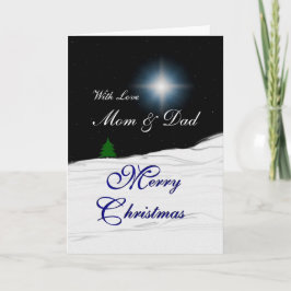 メリークリスマススター シーズンカード